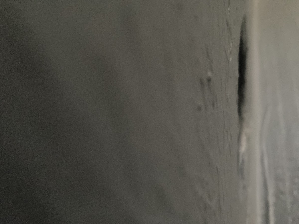 Puddle flange, recorded during a waterproofing inspection in Box Hill
